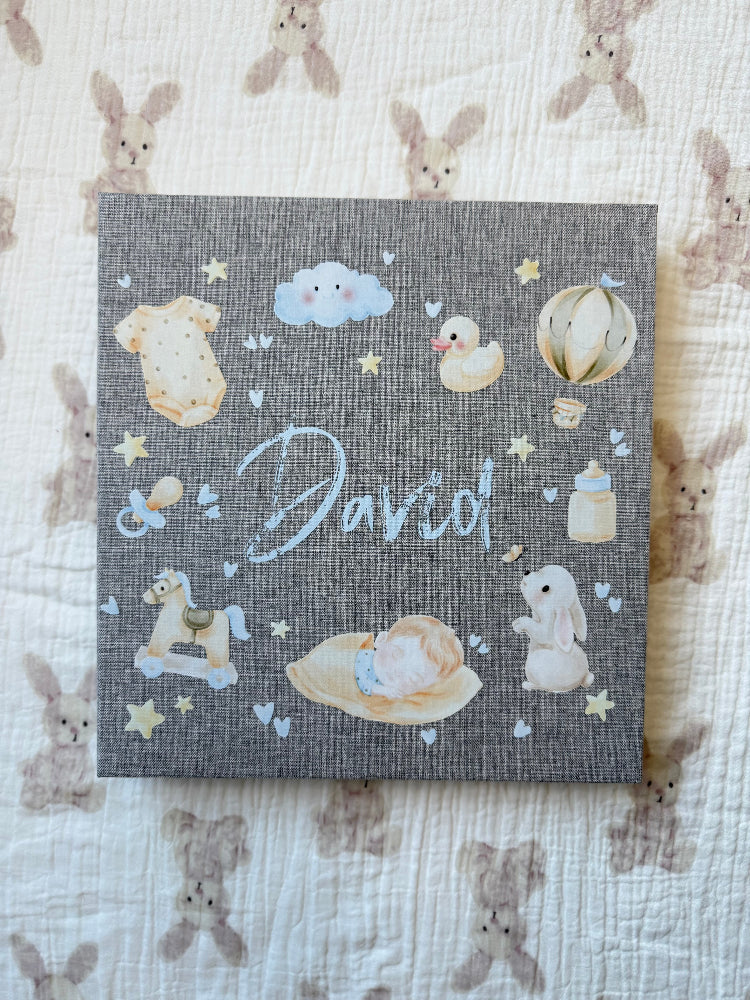 Baby Boy Memory Book - Personalized