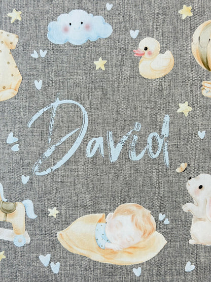 Baby Boy Memory Book - Personalized