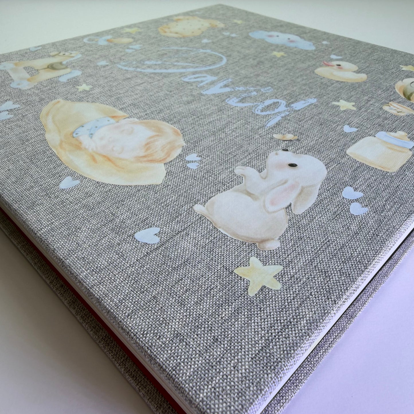 Baby Boy Memory Book Gift Set - Personalized