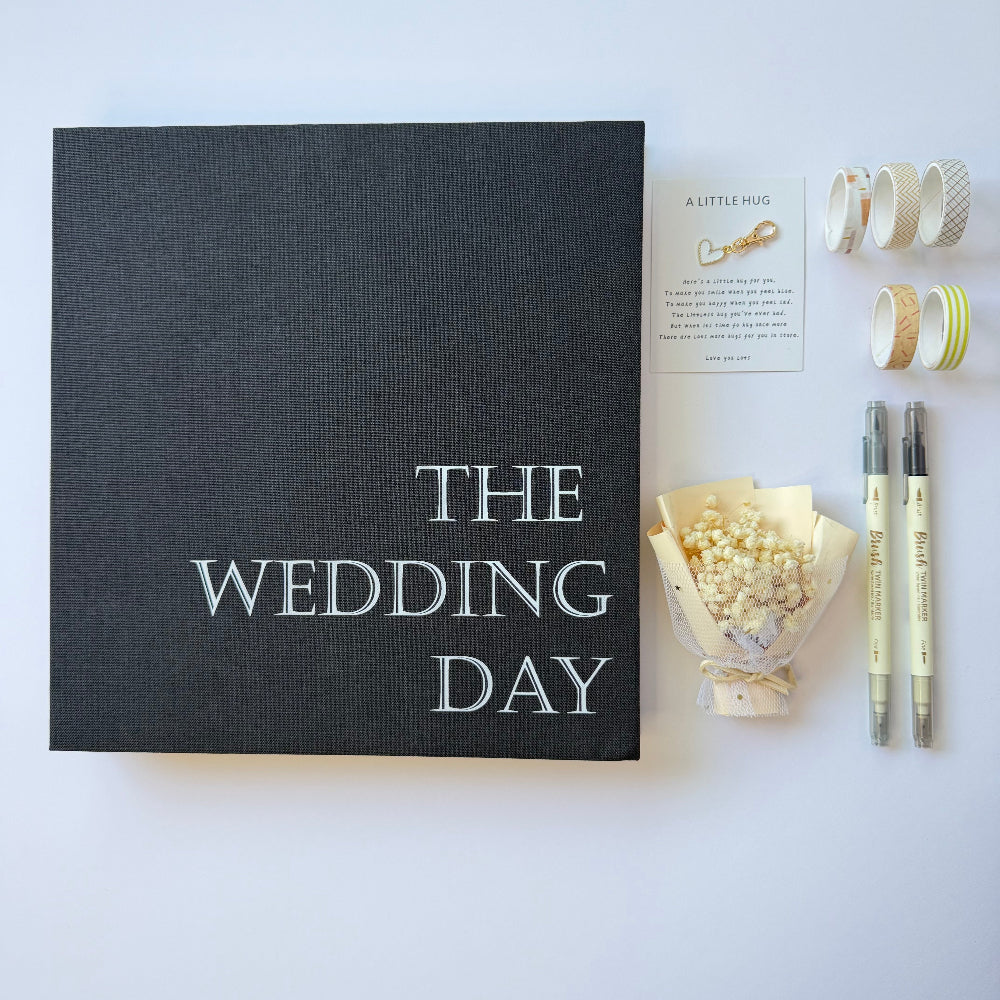 Wedding Album Gift Box – Light Elegance - Personalized